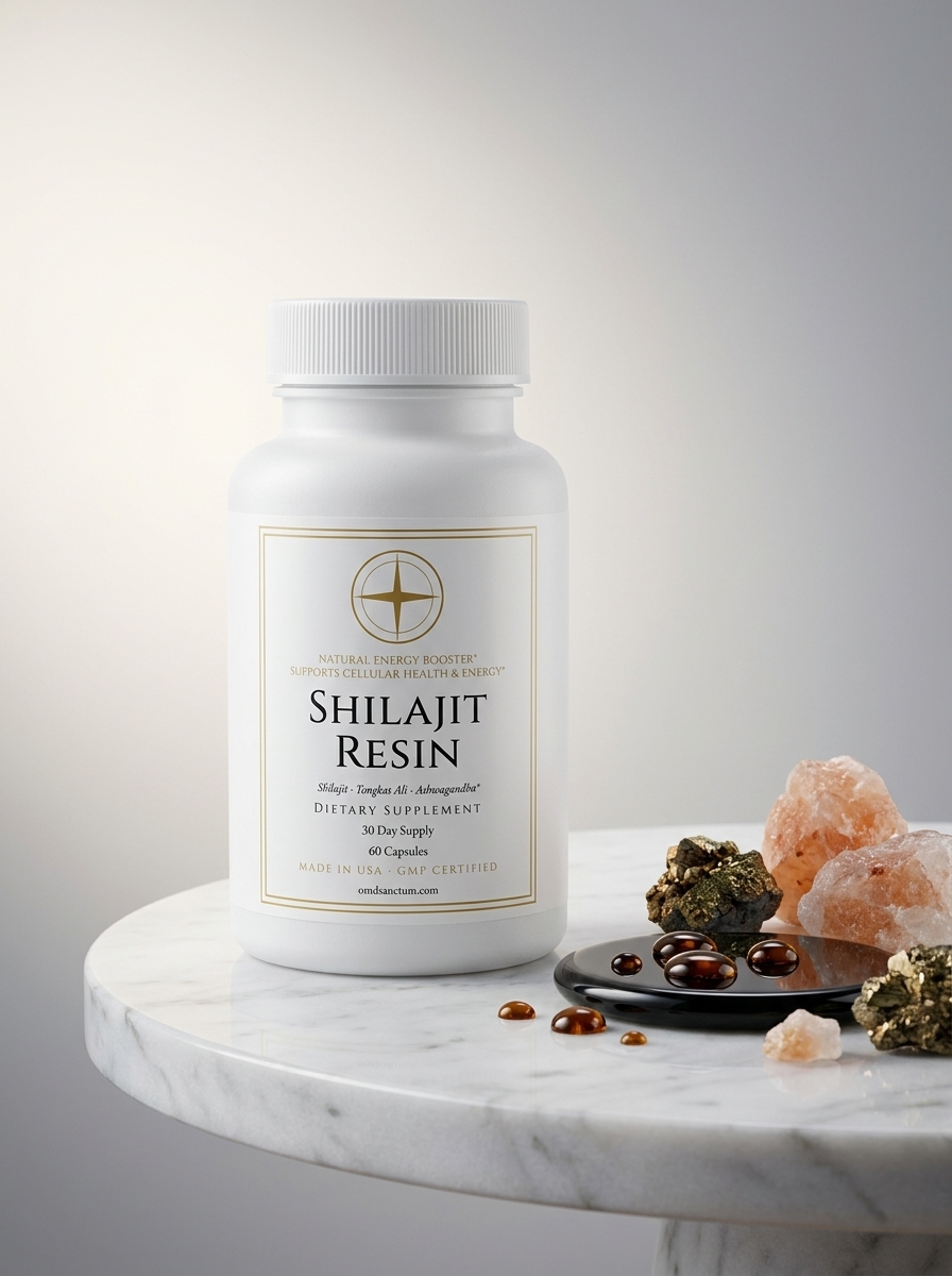 Shilajit Resin — OMD Sanctum